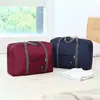 Bolsa de almacenamiento plegable para viaje con carrito, bolsa de almacenamiento portátil para equipaje y ropa, bolsa de almacenamiento grande, bolsa de almacenamiento portátil