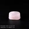 Adorno base de esfera de cristal natural, adorno de cristal de piedra en bruto pulido, adorno artesanal tallado desmagnetizado, soporte base
