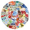 50 Pegatinas de Tomate Mediterráneo para iPad, funda de teléfono móvil, material decorativo para agenda de mano, pegatinas
