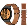 Adequado para Samsung Galaxy Watch 6 Classic Watch Pulseira de Couro Genuíno Watch5/4 Couro Curvo