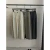 KITTIN Otoño Nuevo Estilo Coreano para Viajar Versátil Adelgazante Lavado Curvo Pantalones Casuales para Mujer 90190