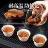 Taza de té Kung Fu desechable, engrosada y aislada, hecha de material de cáscara de arroz, ecológica y fácilmente biodegradable, juego de té de alta gama, taza de tamaño pequeño