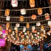 Lanterna Palácio Artesanal Retro Estilo Chinês, Lanterna Impermeável Brilhante Externa de Pele de Ovelha Falsa, Decoração da Tendência Nacional do Festival do Meio Outono para Pendurar na Cena