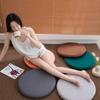 Cojín de Espuma Viscoelástica Tatami Redondo Silla de Comedor Engrosado Ventana Saliente Estilo Japonés Balcón Piso Yoga Meditación Cojín