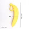 Banana Artificial de Silicone para Mulheres para Expandir o e Masturbar, Artefato de Massagem Puxador Plug Anal Crisântemo para Adultos