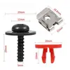 W708591S424 es adecuado para protector de cárter de motor Ford, cubierta de chasis, tornillo, perno, clip de tuerca en U