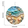 Fl001-024 Sino de Vento Criativo Rotativo Transfronteiriço Decoração Externa de Varanda, Pátio, Casa, Animal de Estimação, Jardim, Ornamento Pendurado para Sino de Vento