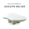 Mesa de centro con forma de nube para sala de estar, adecuada para espacios pequeños, color crema, moderna, diseño simple y moderno, mesa baja única, mesa de centro simple para interiores