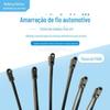 Gravata de cabeça fixa nylon PA66 material várias especificações chicote elétrico do carro amarrar redondo fixo feixe de amarração