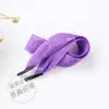 En stock cinta de espiga de 2 cm para caja de regalo, cinta plana, cuerda tejida de poliéster blanco y negro, cuerda con asa acanalada hecha a medida para souvenirs