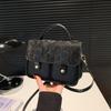 Bolsas Retro de Nicho Populares de Este Año para Mujer 2023 Nueva Moda Versátil Bolso de Hombro Único Cruzado Bolso Cuadrado Pequeño de Alto Valor