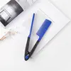 En stock modelo nuevo de venta caliente coreano diseño de clip en forma de V peine rizador para peinar el cabello peine de doble uso peine alisador de cabello