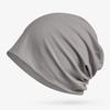 Gorro de Montón para Hombres y Mujeres Primavera y Verano Gorro de Algodón Fino con Visera Combinable Transpirable Gorro Baotou Algodón Gorro de Noche Gorro de Luna