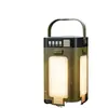Luz de Camping Foco de Cuatro Hojas Alimentada por Energía Solar con Fuentes de Luz Duales Plegable 90 grados Iluminación de Emergencia para Exteriores Luz Nocturna Portátil