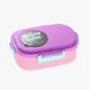 Lonchera de Doble Capa de Aspecto Elegante para Trabajadores de Oficina y Niñas, Lonchera de Microondas con Múltiples Compartimentos para Estudiantes, Lonchera Portátil con Tapa