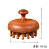 Stock disponible Peine Masajeador Cabeza de Cinco Garras Sándalo Rastrillo Terapia Cabeza de Seis Garras Desobstrucción Puntos de Acupuntura del Cuero Cabelludo Meridianos Artefacto para el Cuidado de la Salud