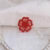 Ropa Parches Bordados para Ropa Accesorios para Ropa Piezas de Flores Pequeñas de Organza Parches de Tela Flores de Encaje Bordar Flores