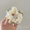 Colección de scrunchies de verano: versátiles ligas coreanas para el cabello, cuerdas para el cabello estilo universitario fresco, accesorios elásticos para el cabello, accesorios para la cabeza para mujeres