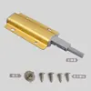Rebotador para Puerta de Gabinete, Manija sin Perla, Puerta Oculta Invisible de Aleación de Aluminio, Dispositivo Autoelástico Tipo Empuje de Succión para Puerta de Armario al por Mayor