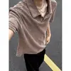 Polo de Manga Corta con Cuello de Polo Estilo Ligeramente Maduro Cuadros de Piña Hombre Primavera Verano 2026 Jersey Estilo Coreano de Moda Casual Manga Corta para Hombre