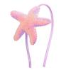 Nuevo pasador de joyería transfronterizo Fuente diadema de estrella de mar linda para niños Diadema de animal marino de princesa