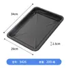 Caja de Empaque Rectangular de Plástico Espeso Sellada al Vacío para Filete y Cordero de Supermercado Caja de Empaque de Bandeja para Alimentos Frescos