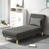Balcón apartamento pequeño sala de estar dormitorio tumbona sillón reclinable perezoso sofá cama alquiler sofá cama pequeño cama de doble uso plegable