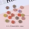 Accesorios de Flor de Loto con Degradado Estilo Picasso Cuentas Sueltas Pulsera DIY Hecha a Mano Collar Materiales para Ensartar Accesorios de Joyería Venta al por Mayor