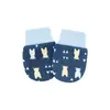 Guantes Pequeños Anti-arañazos para la Cara de Bebé Guantes Pequeños para Recién Nacido Guantes para Bebé Anti-mordeduras Cubre Pies de Algodón Anti-caídas Suministros Maternales e Infantiles