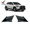 Adecuado para Toyota 20 Corolla Cross Modificado Pilar C Ventana Trasera Cromado Negro Piano Carrocería Recorte Especial