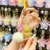 Nuevo Modelo Shuibei Oro Puro 999 Llavero con Forma de Estrella, Exquisito y Lindo Accesorio para Teléfono, Colgante para Mochila, Producto al por Mayor
