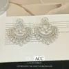 Nuevos Pendientes Metálicos Retro Europeos y Americanos con Corazón Hueco para Mujer Pendientes de Borla Estilo Étnico Exótico Pendientes de Lujo Exagerados Accesibles