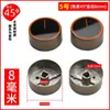 Accesorios para estufas de gas natural: botón de aleación de zinc, perilla de interruptor para estufa de gas, universal para encendido y operación de la estufa