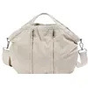 Bolsa de Mão Casual de Tecido de Grande Capacidade para Mulheres, para Estudantes, Trabalho, Viagem, Bolsa Transversal Leve