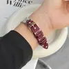 Adecuado para pulsera de reloj Huawei 11Pro 11/10/9/8nfc metal con incrustaciones de diamantes banda de muñeca de cuero de gato KT correa de reloj