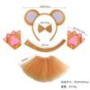 Accesorios de Cosplay para Niños Diadema de Mono Decoración para Fiesta de Actuación Disfraz Tocado de Animal de Dibujos Animados Diadema de Mono