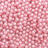 Cuentas acrílicas transparentes de colores de 8 mm cuentas redondas Rojo de internet DIY hecho a mano material para bolsa tejida cuentas accesorios