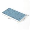 Caja de almacenamiento para lavabo de baño, plástico para el hogar, bandeja escurridora, sobremesa, lavabo, soporte para vasos de cepillos de dientes, bandeja