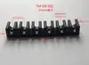 Fivela em U 4/6/8/10/12/14/16MM Braçadeira de tubo de ar de PU assento de braçadeira multi-tubo ranhura fixa de nylon braçadeira de tubo