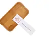 Palillos desechables de alta gama, palillos hechos a medida, toallitas húmedas, juego de 4 piezas para llevar, personalizable con logotipo, personalización de paquete de vajilla de alta gama