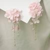 Accesorios para el cabello de flores de seda estilo Han antiguo, flor, cinta larga, pequeña princesa, combinable, dulce y fresco, tocado para niños