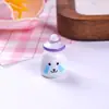 Biberón de Dibujos Animados 3D con Expresión Kit para Armar Tienda de Conveniencia en Miniatura Accesorios para el Cabello Pasador Adorno Llavero Juguete de Comida Accesorios de Resina