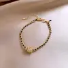 Pulsera de diamantes cuadrados, diseño elegante y moderno de la marca coreana Flu, pulsera delicada y con sentido de la moda, pulsera de celebridades de Internet, recién llegada para mujeres.