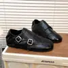 Zapatos Planos de Cuero Retro para Mujer, Estilo Británico, Novedad Otoño 2026, Zapatos de Salón Poco Profundos Versátiles con Punta Redonda, Zapatos Brogue