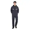 Roupas de Trabalho com Capuz Personalizadas para Primavera e Outono, Macacão Único para Estaleiro, Oficina de Reparo de Máquinas, Roupas à Prova de Poeira para Trabalhadores de Reparo Automotivo, Roupas de Proteção do Trabalho