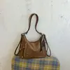 Mochila Retro de Gran Capacidad Estilo Coreano Nuevo Otoño 2026 para Mujer, Bolso Tote de Hombro Cruzado de Mano de Nicho Diario