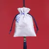 Bolsa de Oración, Saquito de Estilo Antiguo, Colgante para Coche, Monedero Pequeño Portátil, Bordado para Colgar del Cuello, Paz y Bendición, Festival del Bote Dragón, Bolsa Saquito de la Guardia Real