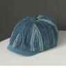 Sombrero de pescador de mezclilla retro japonés para hombre y mujer de primavera y verano, sombrero de repartidor de periódicos lavado a la calle, todo partido británico, moda