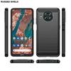 Adecuado para funda de teléfono móvil Nokia X100/X20 Funda protectora cepillada Nokia X100/X10/X20 Funda de silicona suave