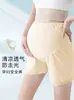Shorts de Maternidad, Leggings Finos de Verano Anti-Exposición, Pantalones de Seguridad Sueltos para Maternidad, Pantalones Exteriores Ajustables de Talla Grande